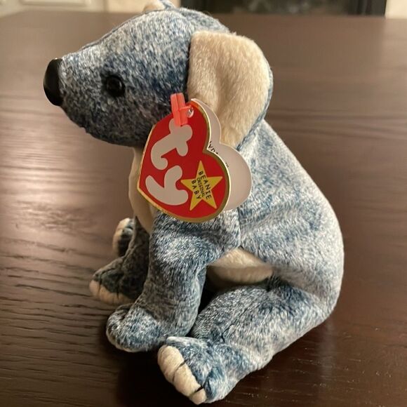 Vintage Ty Beanie Baby Excellent Condition 1999 Eucalyptus the Koala NWT 6” - Picture 2 of 8